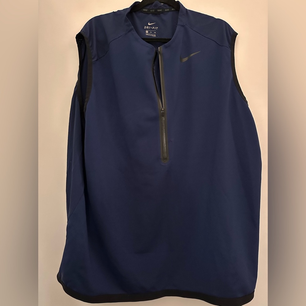 Nike dry-fit shirt with zipper 3xl
